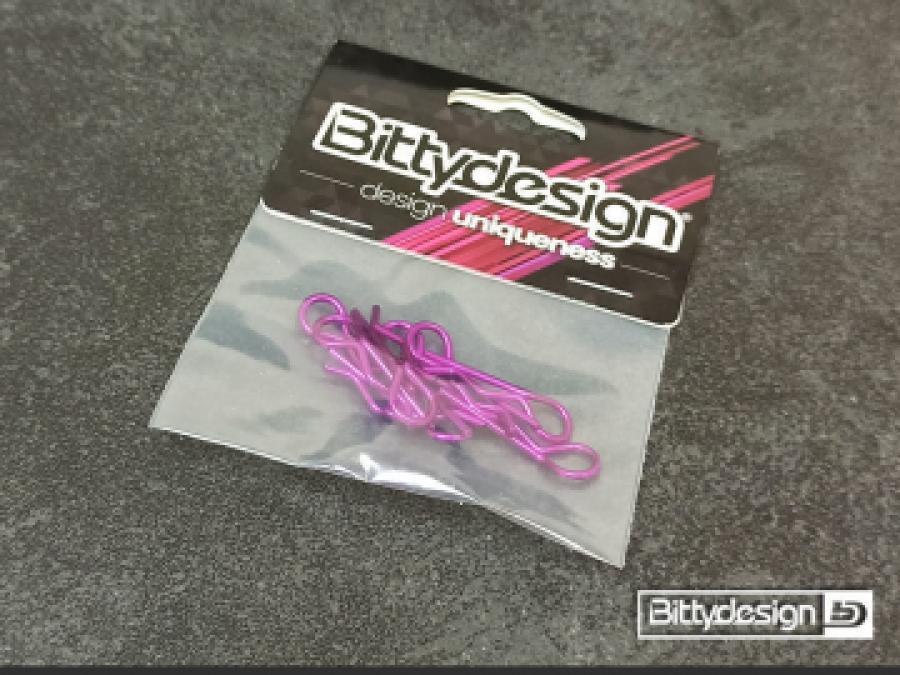 Body Clips Kit Big Scale (8) - Pink