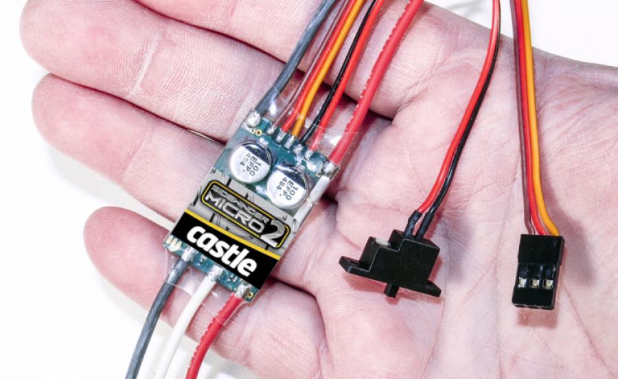 ESC Sidewinder Micro 12,6v, 2A Peak BEC