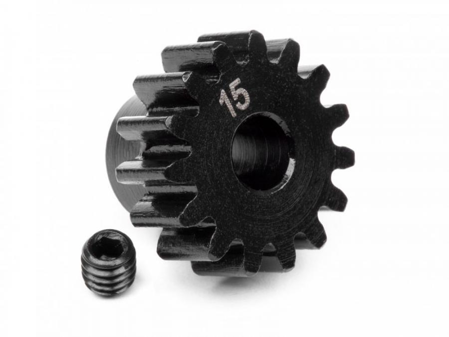 HPI Racing  PINION GEAR 15 TOOTH (1M/5mm SHAFT) 100914