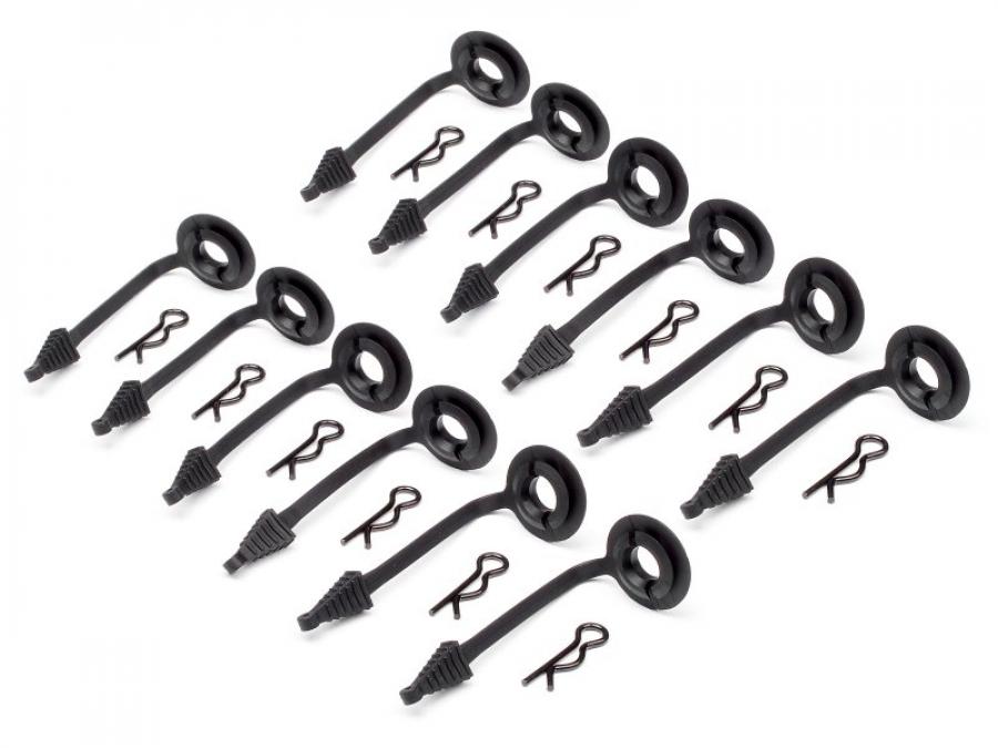 HPI Racing  Body Mount Washer 8mm (12Pcs) 85470
