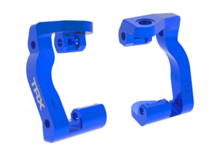 Caster Blocks Alu Blue (Pair) Mini Maxx