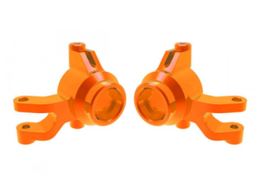 Steering Blocks Alu Orange (Pair) Mini Maxx