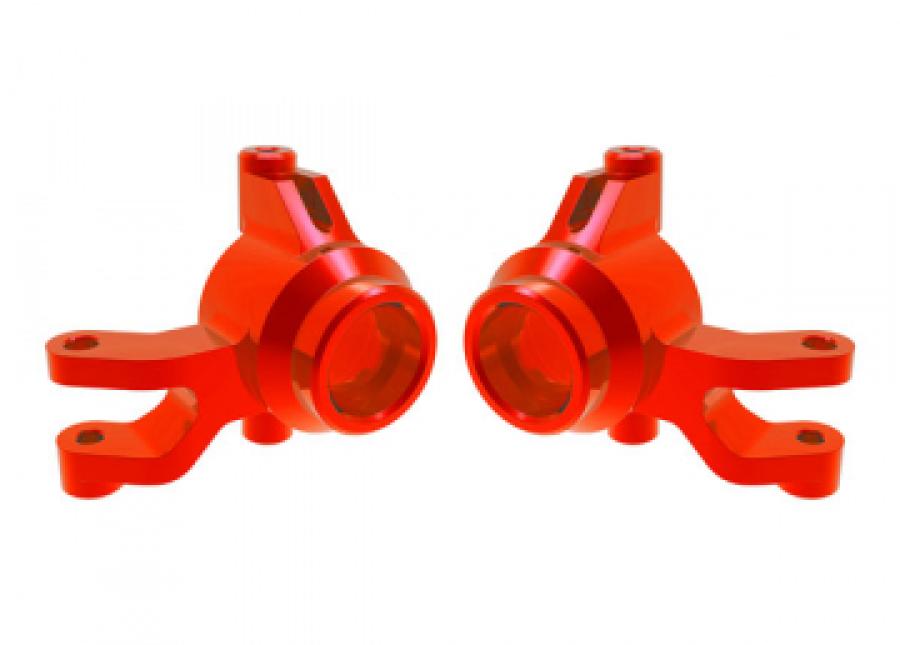 Steering Blocks Alu Red (Pair) Mini Maxx