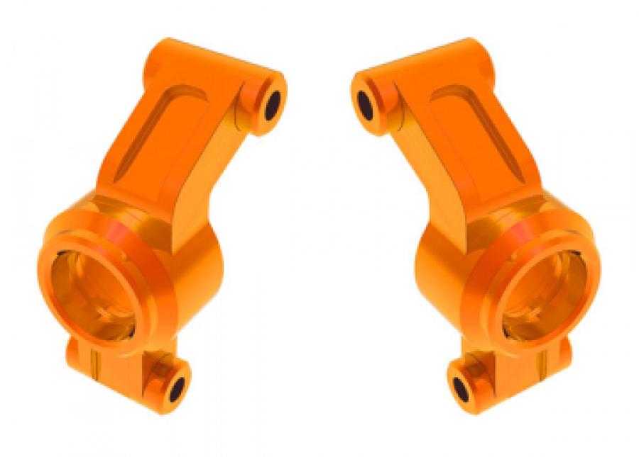 Stub Axle Carriers Alu Orange (Pair) Mini Maxx