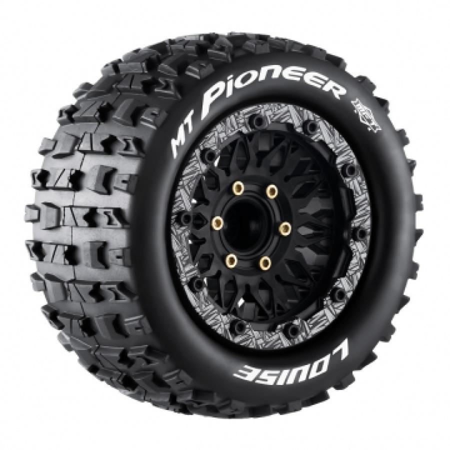 Tires & Wheels MT-PIONEER 1/10 MAXX Soft MFT (Removable 12, 14 & 17mm Hex) (2)