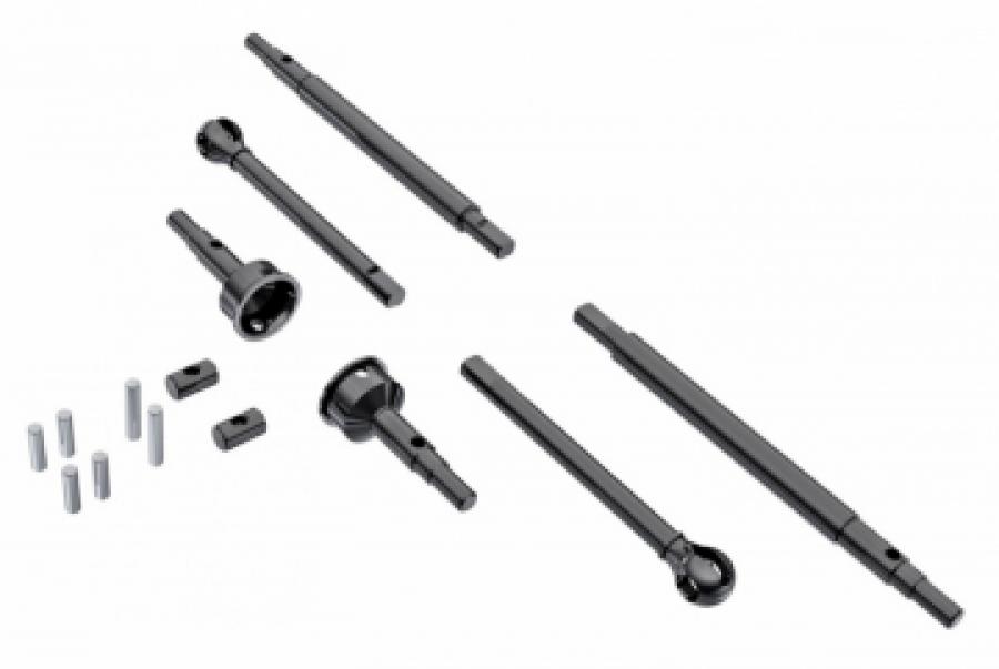Traxxas Axle Shafts Front & Rear and Stub Axles Front TRX-4M TRX9756
