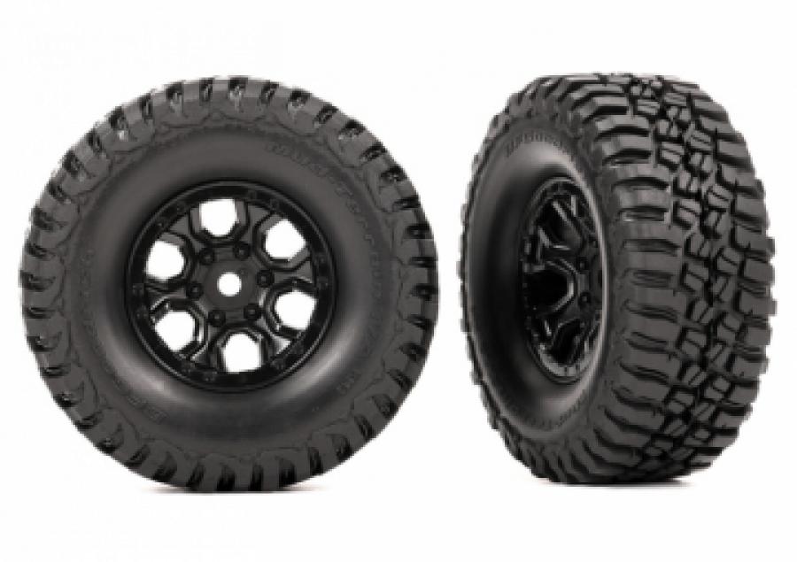 Traxxas Tires & Wheels BFGoodrich Mud-Terrain T/A 2.2x1.0" (2) TRX9774