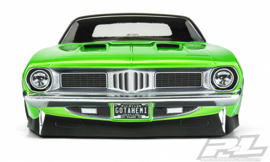 1972 Plymouth Barracuda Clear Body Slash 2wd Drag