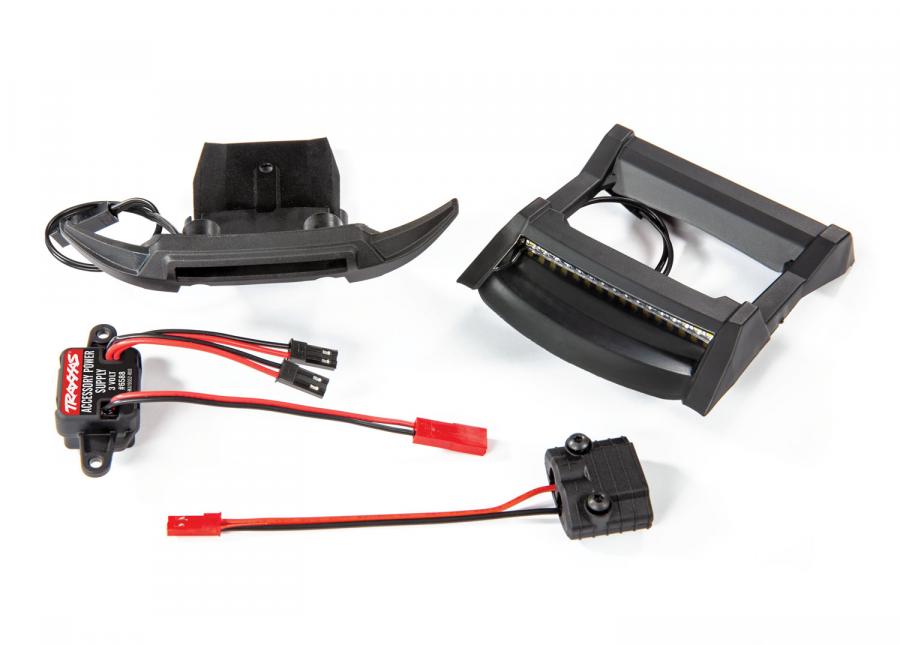 Traxxas LED Light Front & Roof Skid Set Complete  Rustler 4x4 TRX6795