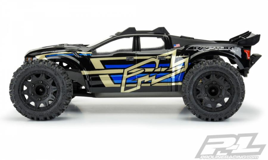 Pre-Cut 2017 FordÂ® F-150 Raptor Clear Body for RustlerÂ® 4x4