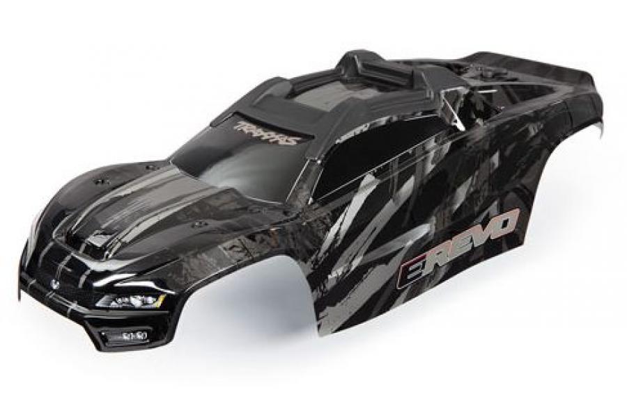 Traxxas Body E-Revo Black TRX8611R