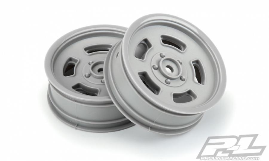 Slot Mag Drag Spec 2.2" Gray Front Wheels SC Drag