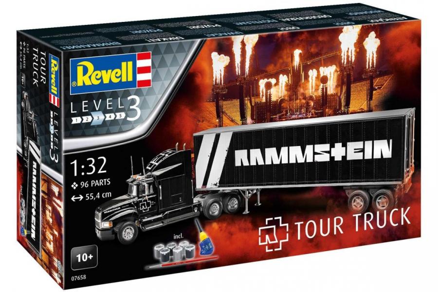 Revell 1:32 Gift Set "RAMMSTEIN"' Tour Truck
