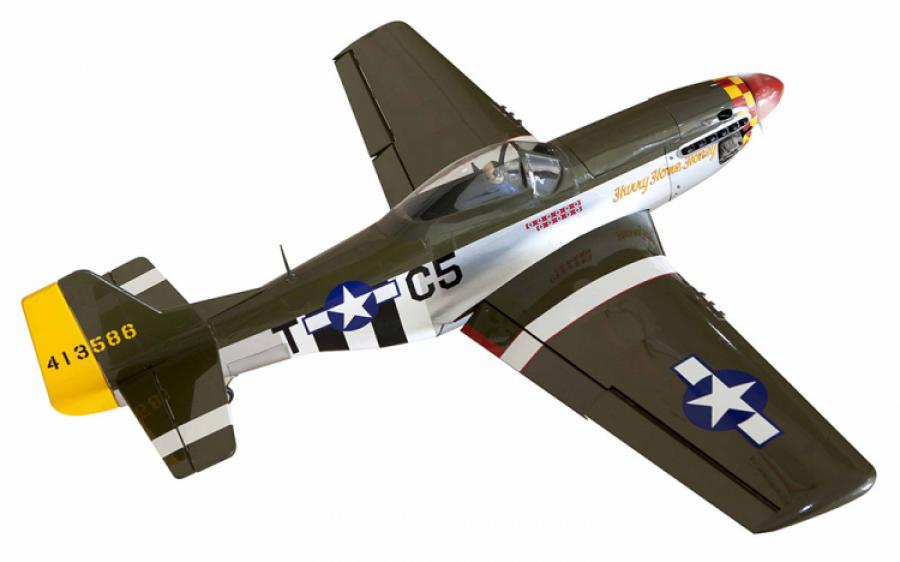 P51D Mustang 10cc Gas 1.43m ARF