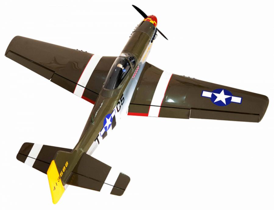 P51D Mustang 10cc Gas 1.43m ARF