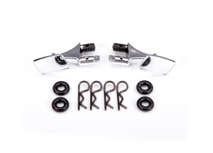 Traxxas Side Mirrors Chrome Chevy Blazer ´72 (#9111) TRX9118