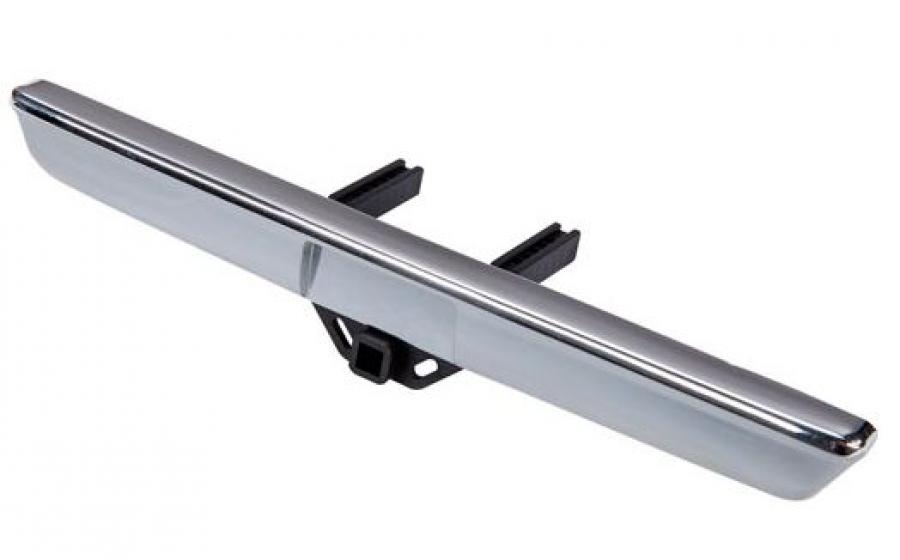 Traxxas Bumper Rear Chrome with Mount  TRX-4 TRX9124