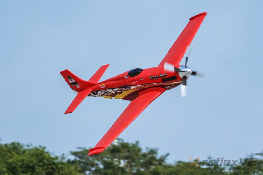 FMS P-51 Dago Red 1100mm Reflex V2