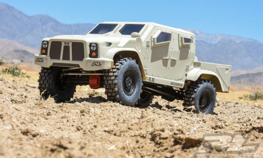 Strikeforce Clear Body for 12.3'' (313mm) Wheelbase Scale Crawlers