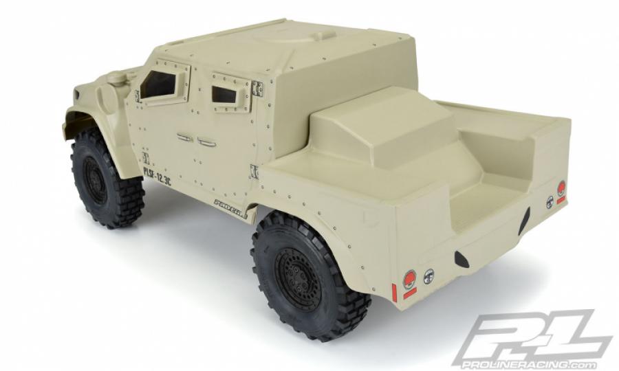 Strikeforce Clear Body for 12.3'' (313mm) Wheelbase Scale Crawlers