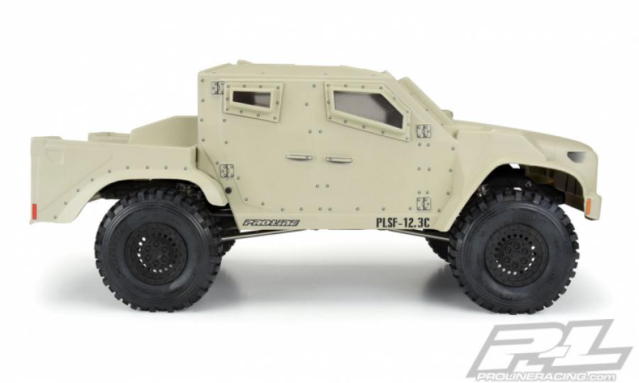 Strikeforce Clear Body for 12.3'' (313mm) Wheelbase Scale Crawlers