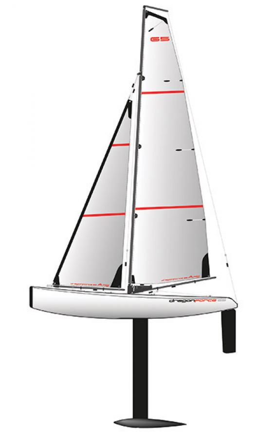 Dragon Force 65 V7 Sailboat PNP with new winch servo