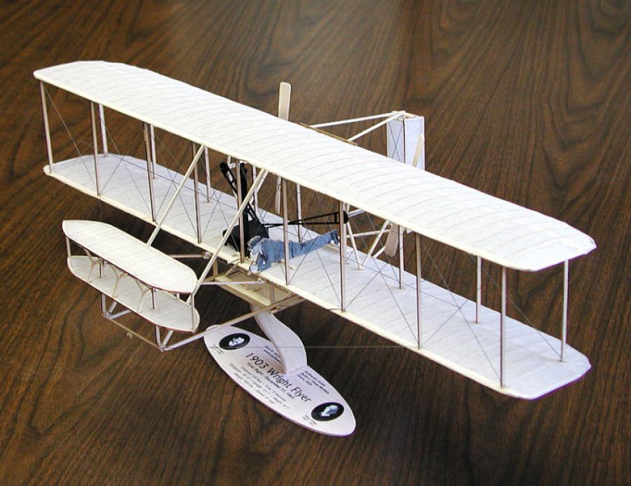 1903 Wright Flyer 3/4" Scale Model Kit