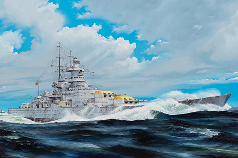 Trumpeter 1:200 German Gneisenau Battleship