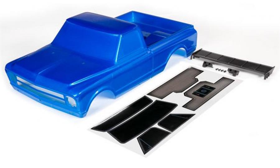 Traxxas Body Chevrolet C10 Drag Slash Blue TRX9411X