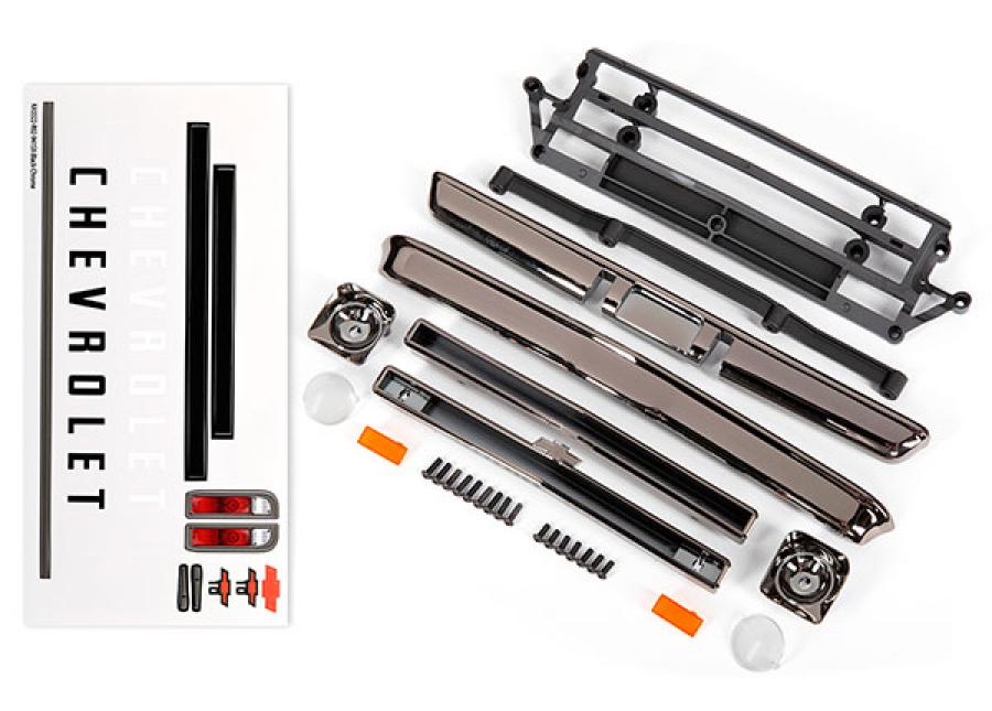 Traxxas Body Accessories Chevrolet C10 Black Chrome TRX9415X