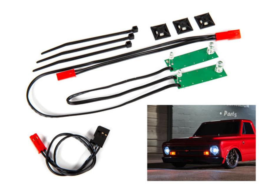 Traxxas LED Lights Front Set White  Chevrolet C10 TRX9496