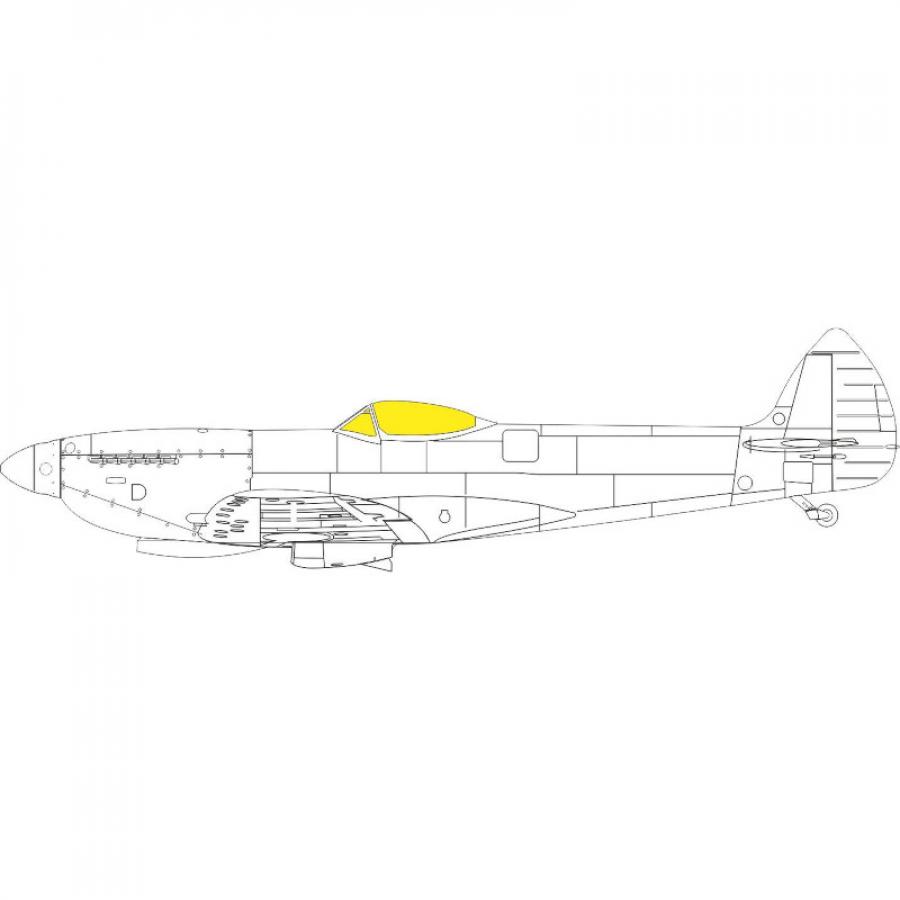 1:48 Spitfire Mk.XVI TFace for EDUARD kit