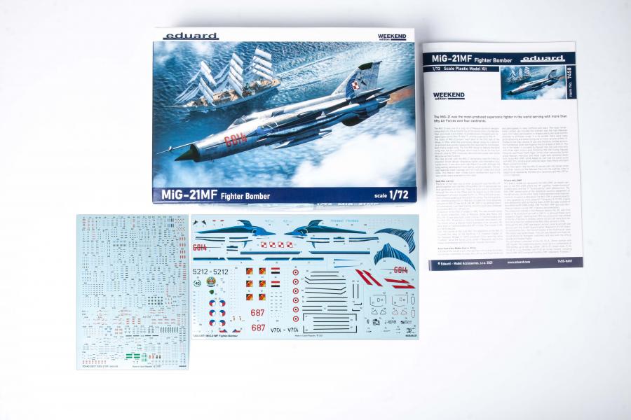 1:72 MiG-21MF Fighter Bomber, Weekend