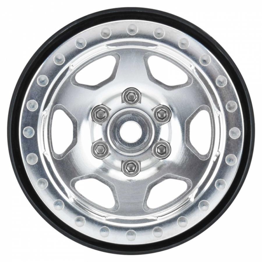 Crestline 1.9" Aluminum Composite Internal Bead-Loc 12mm Wheels (2) for Crawlers F/R