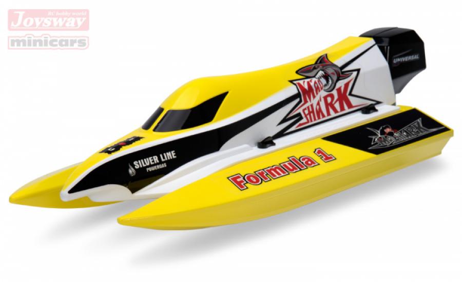 Mad Shark F1 Boat V2 2.4G RTR Standard Yellow