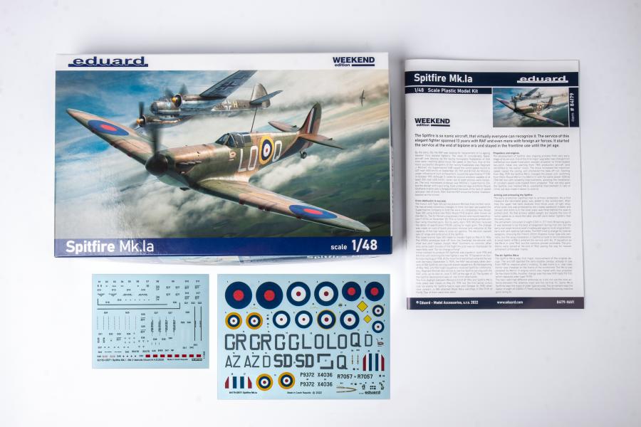 1/48 Spitfire Mk.Ia, Weekend edition