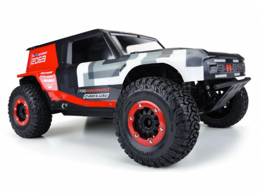 Ford® Bronco R Clear Body for Slash 2wd and Slash 4x4 (with extended body mounts)
