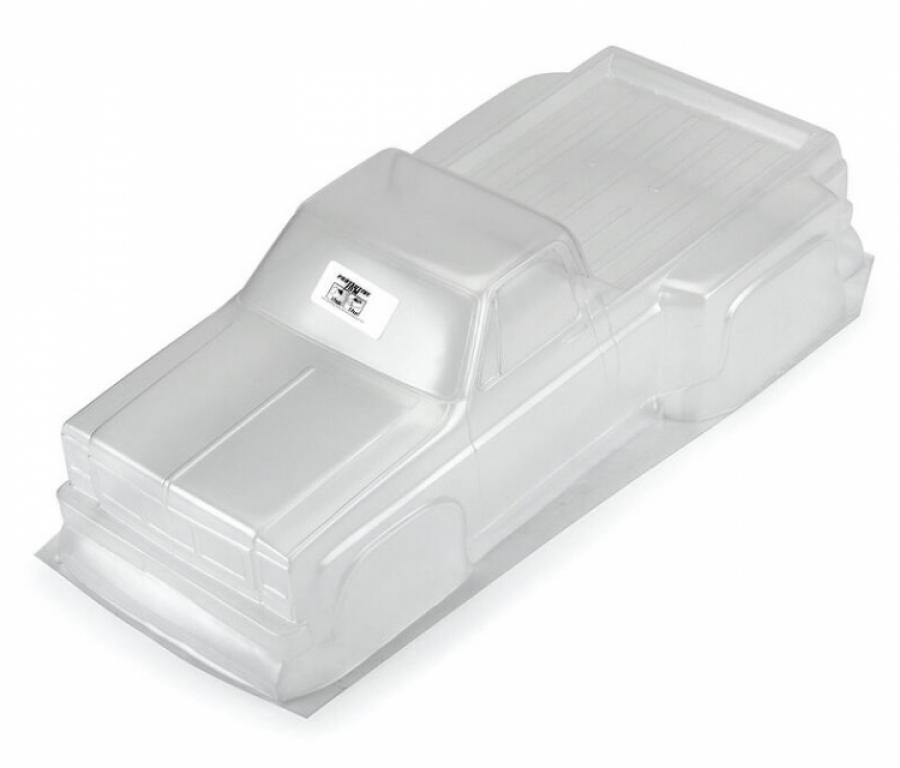 1973 GMC Sierra 3500 Clear Body for 313mm Scale Crawlers with Carbine Dually Wheels
