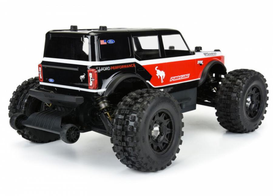 2021 Ford Bronco Clear Body for Stampede, Granite & Vorteks (with extended body mounts)