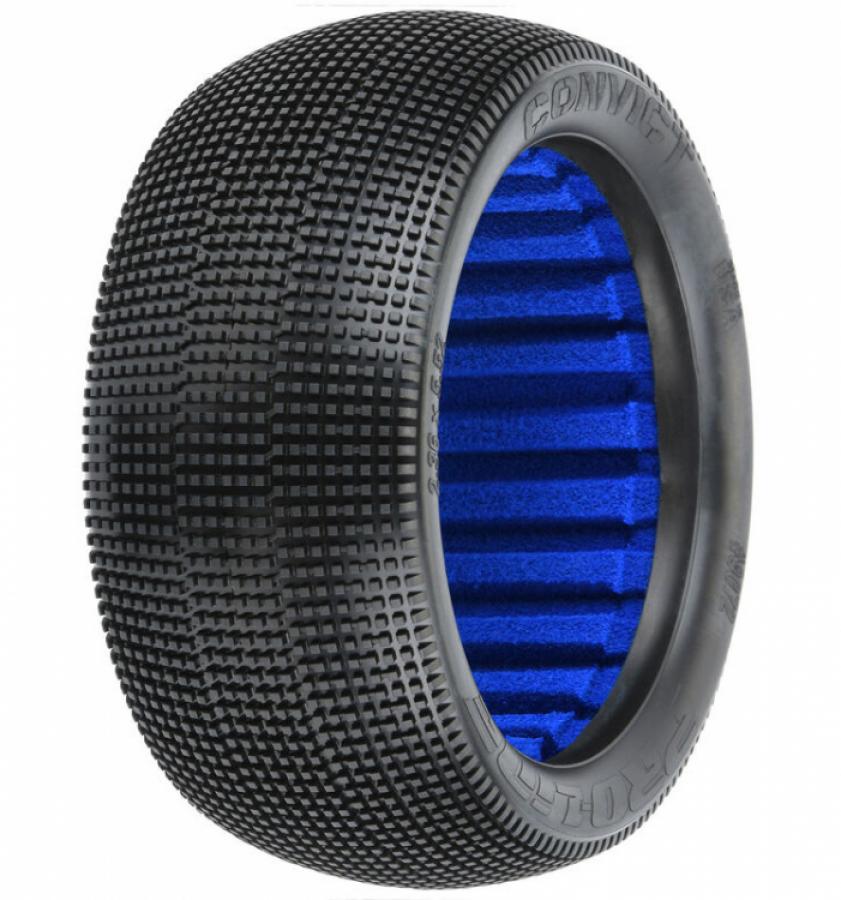 Convict 4.0" S3 (Soft) Off-Road 1:8 Truck Tires (2) for Front or Rear