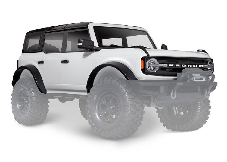 Traxxas Body Ford Bronco 2021 White Complete TRX9211L