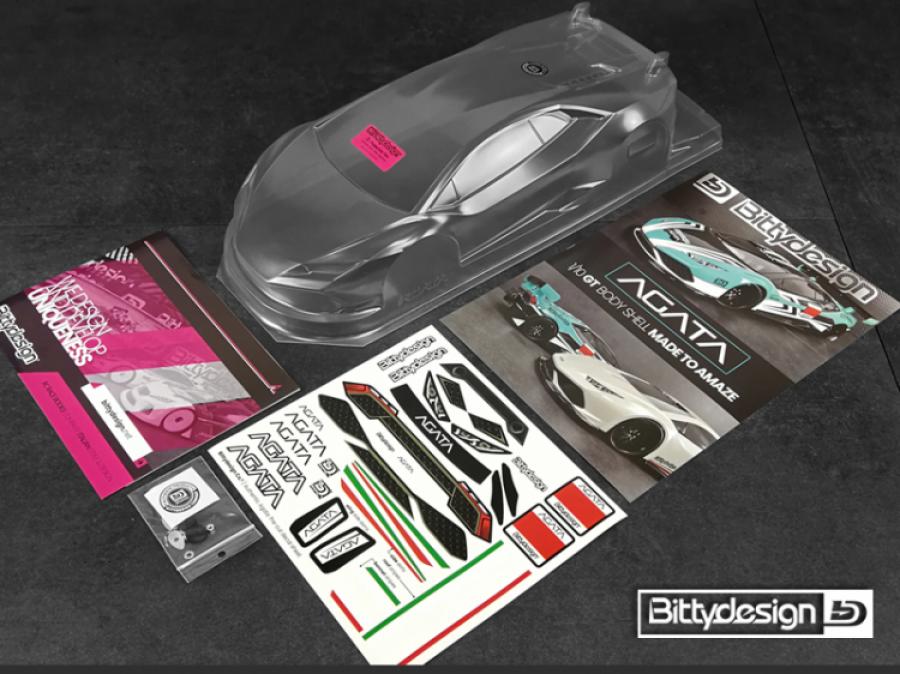 Agata Body (Clear) 1/10 GT 190mm