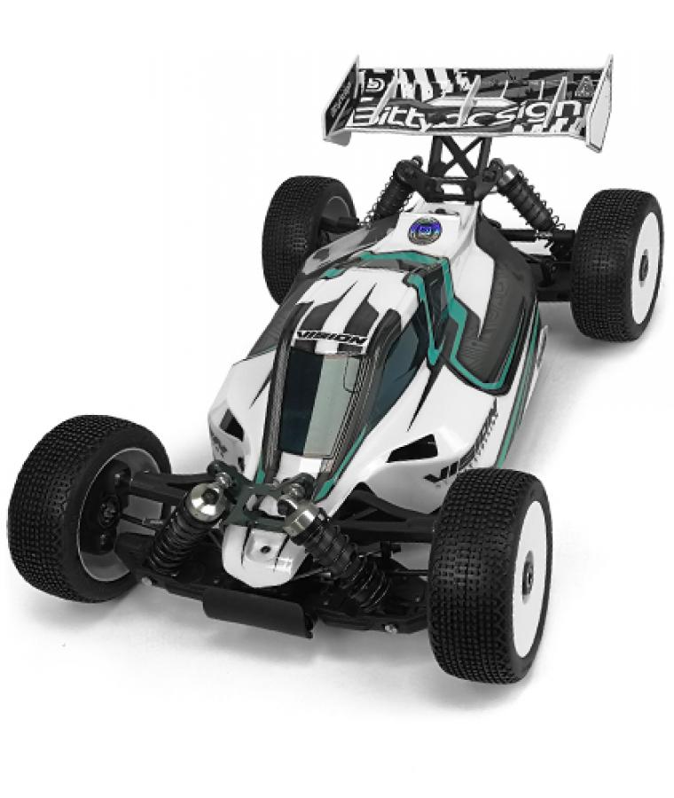 Body VISION 1/8 Buggy Mugen MBX8E Eco (Clear) Pre-Cut