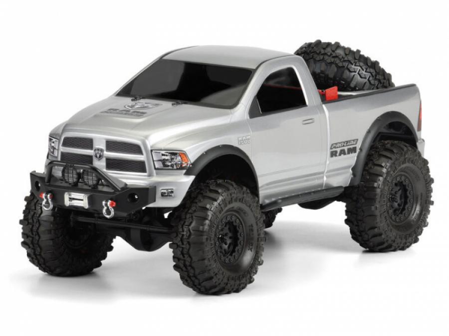 1/10 Dodge RAM 1500 Clear Body for 12.3" (313mm) Wheelbase