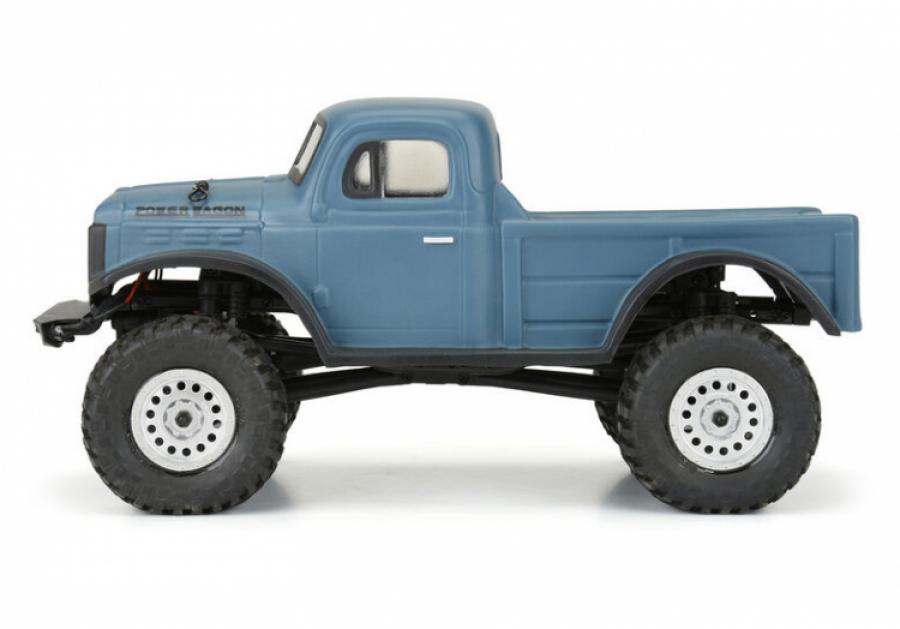 1946 Dodge Power Wagon Clear Body for SCX24 JLU