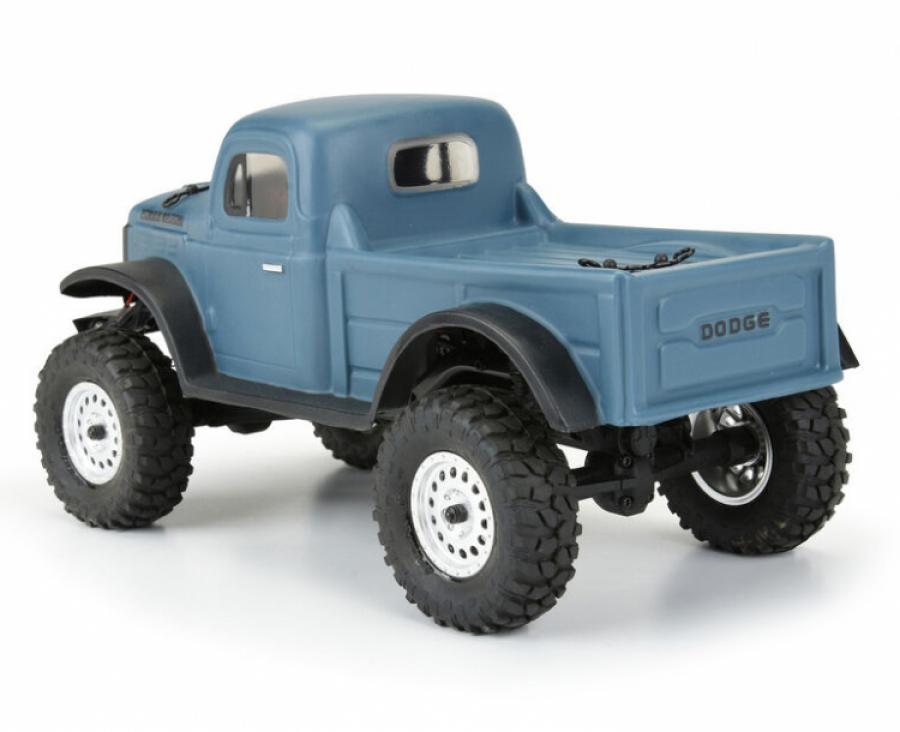 1946 Dodge Power Wagon Clear Body for SCX24 JLU