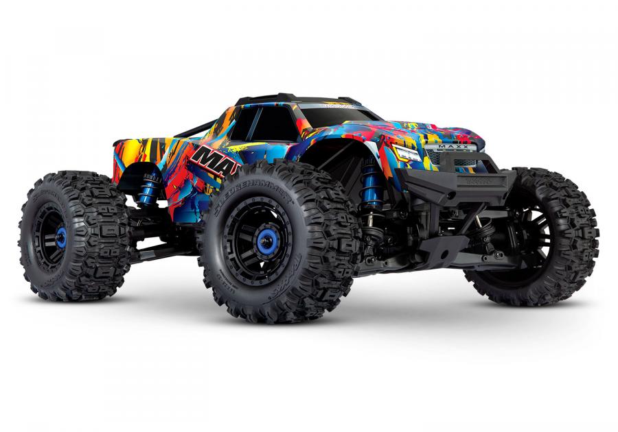 Traxxas MAXX with WideMaxx 4x4 1/10 Monster RC-auto ilman akkua ja laturia TRX89086-4