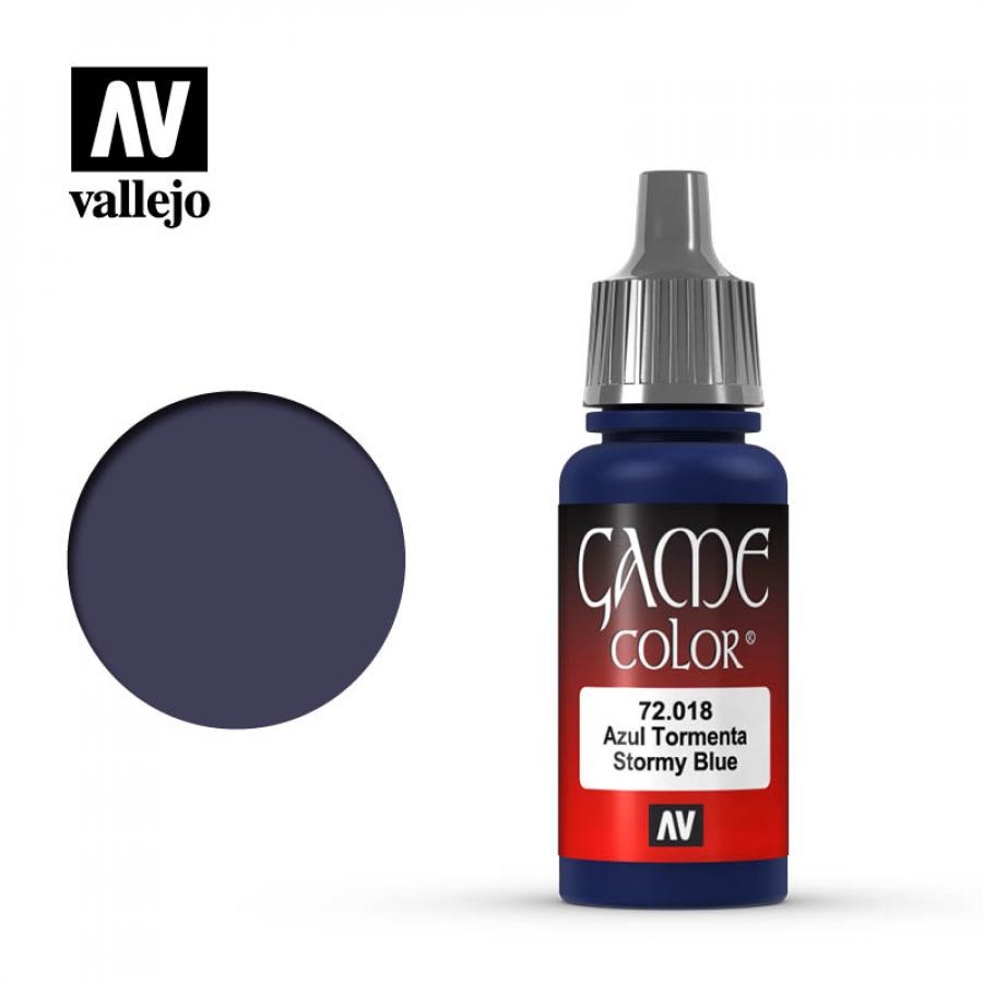 Vallejo Game Color Stormy Blue 17ml