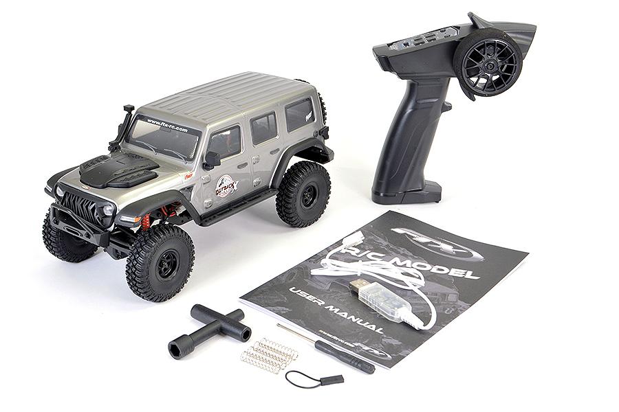 Ftx Outback Mini X Fury 1:18 Trail Ready-To-Run Grey FTX5525GY