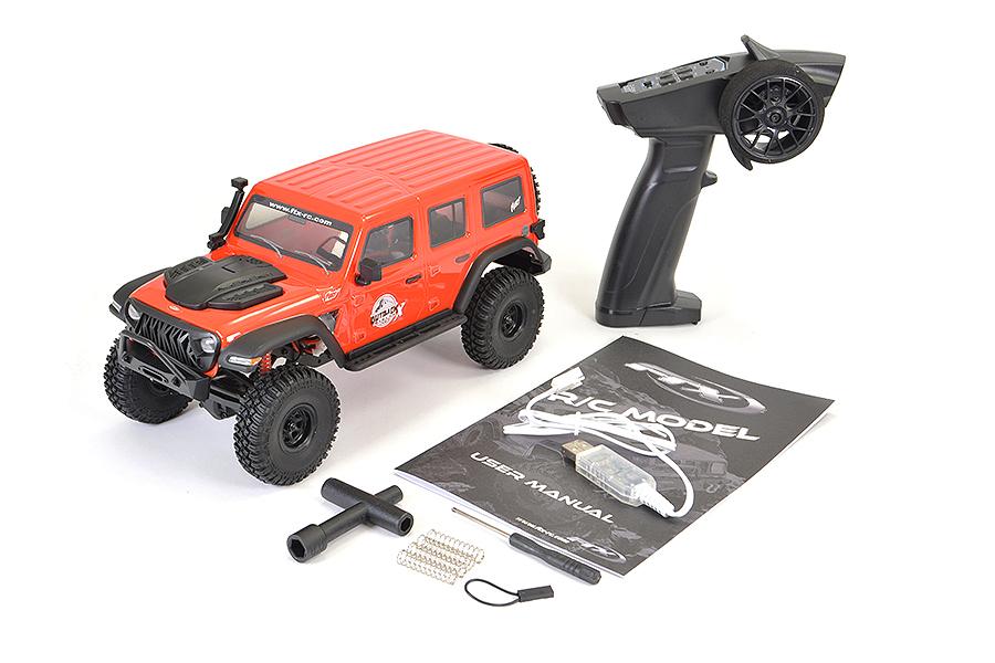 Outback Mini X Fury 1:18 Trail Ready-To-Run Red FTX5525R